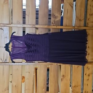 JS Collections NWOT Purple Cocktail Dress